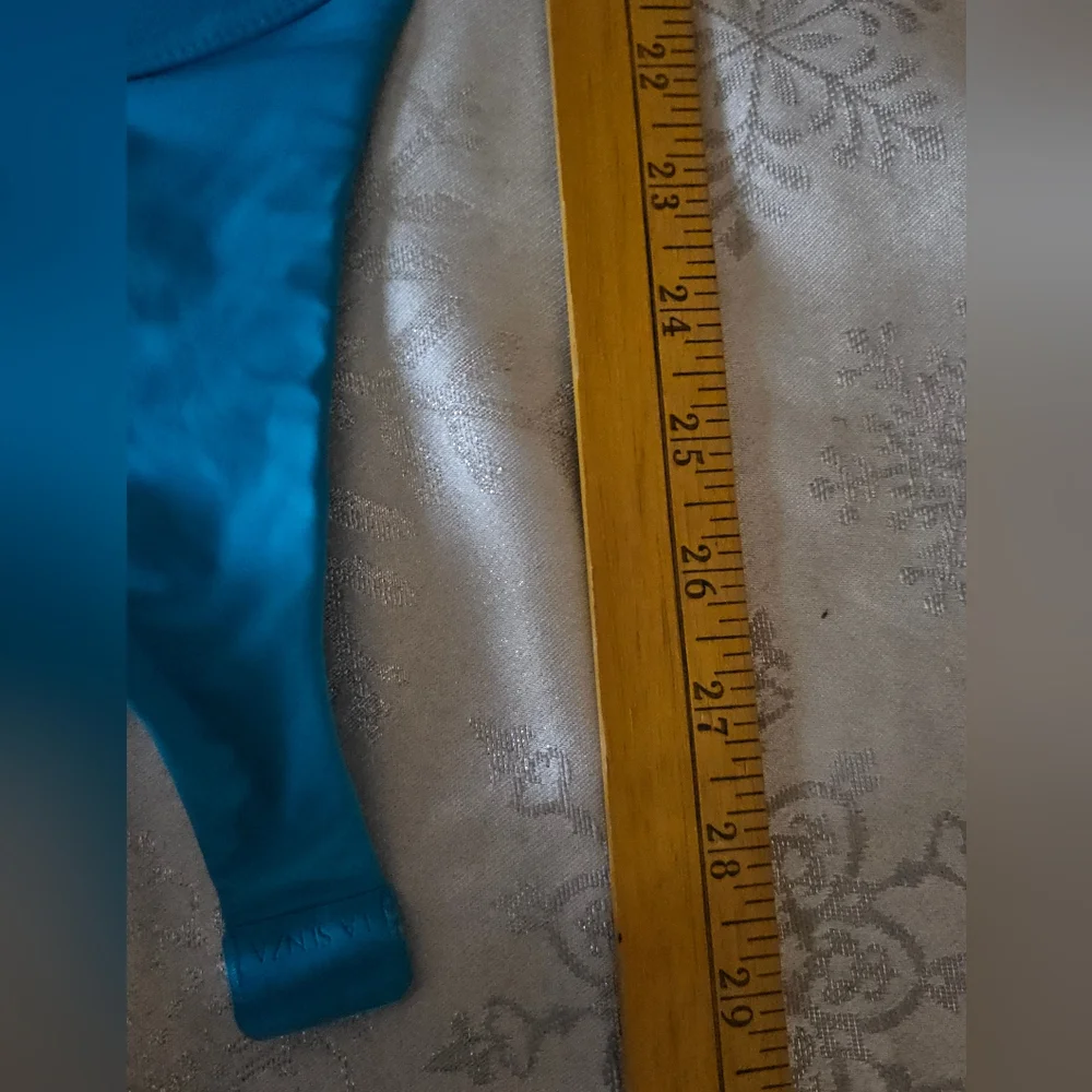 La SENZA Vibrant Blue Lace Accent Padded Underwire Bra SZ 38D - Picture 4 of 5